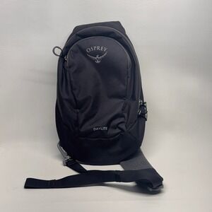 Osprey Daylite Sling Bag Unisex OS Black Crossbody Backpack Gorpcore Minimalist